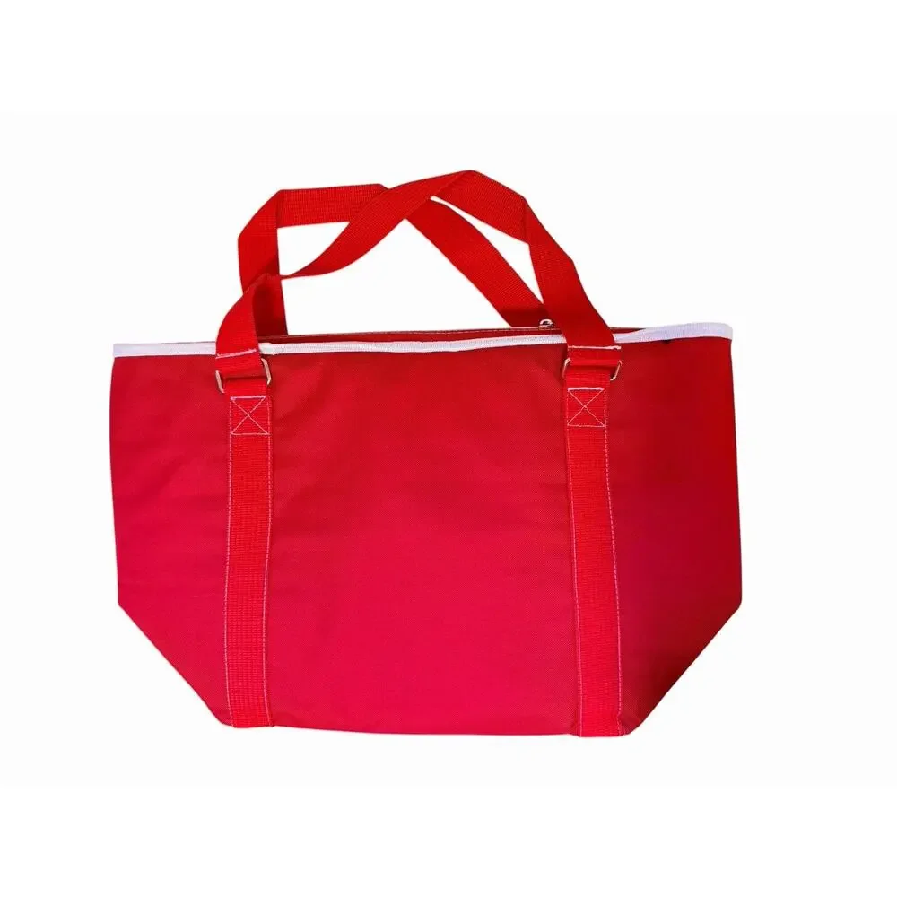NWT Coca Cola Red Cooler Tote Bag 24 Can Insulated Soft Beach Picnic Insulated